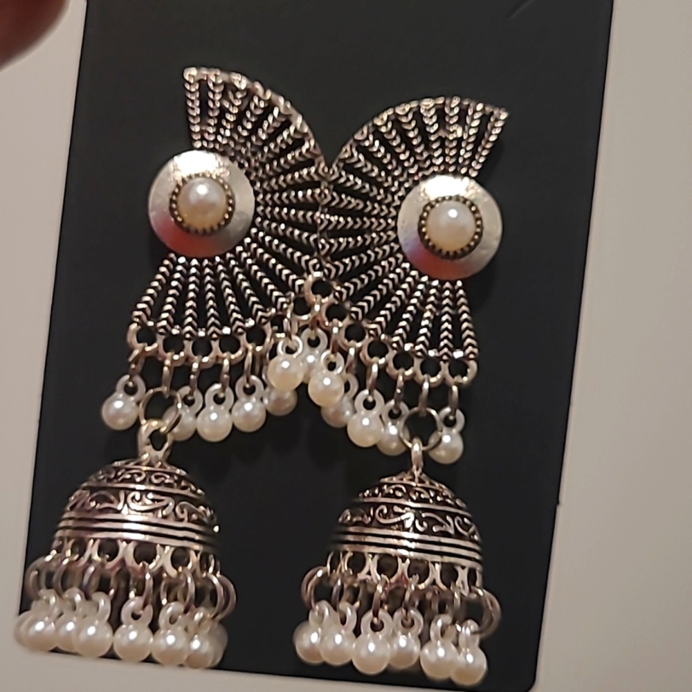 Mega Sale 💥💥💥Pearl Tassel Earrings